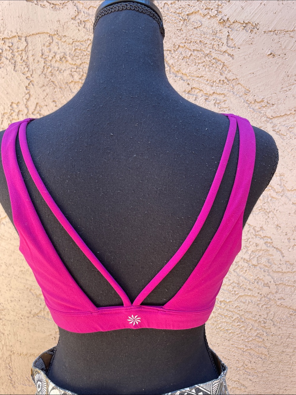 Athleta Deep Plum Sports Bra